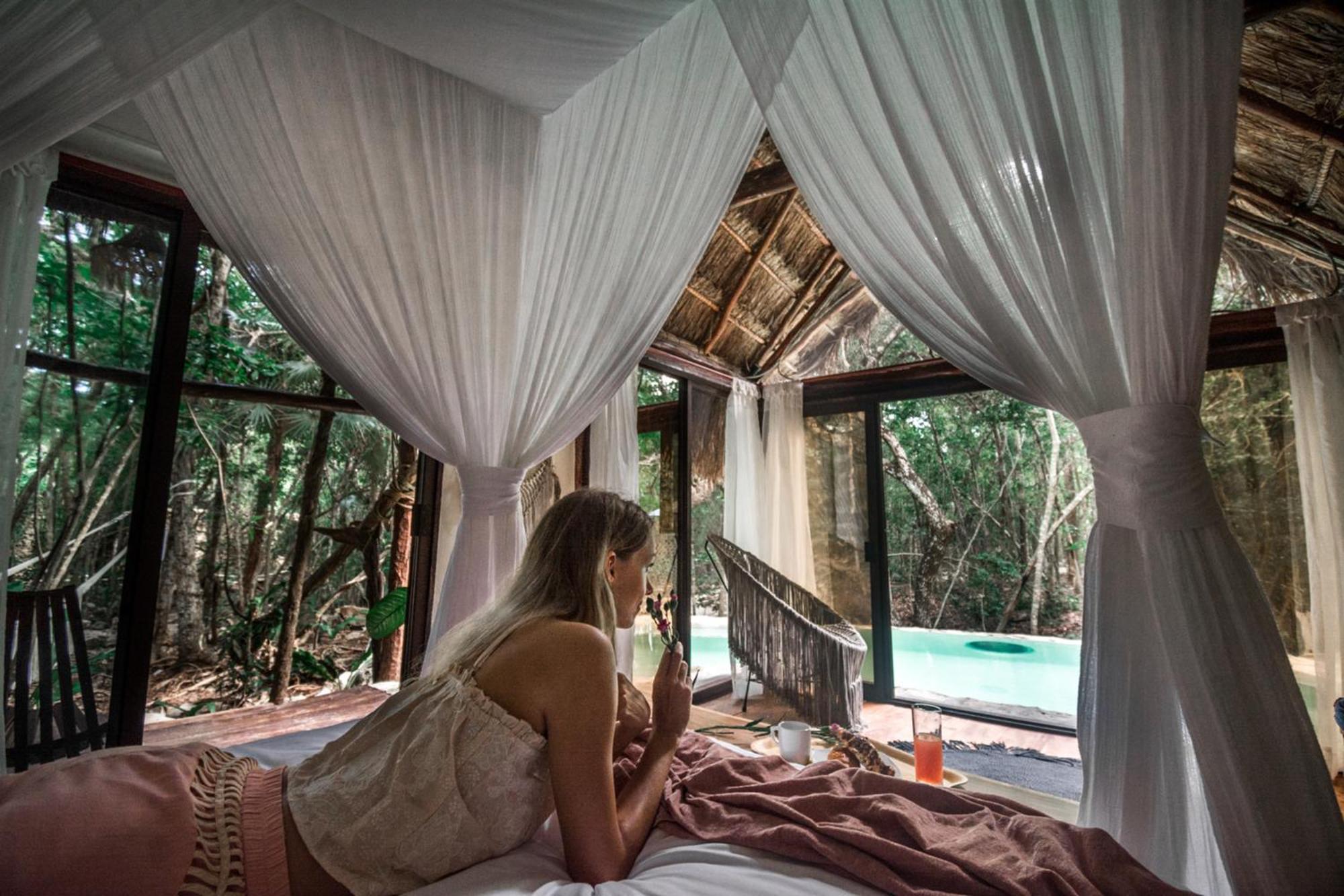 فيلا Pepem Holistic Experience - Peaceful Retreat Near Tulum (Adults Only) المظهر الخارجي الصورة