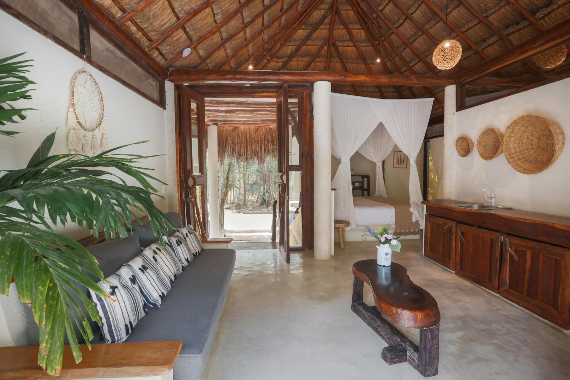 فيلا Pepem Holistic Experience - Peaceful Retreat Near Tulum (Adults Only) المظهر الخارجي الصورة